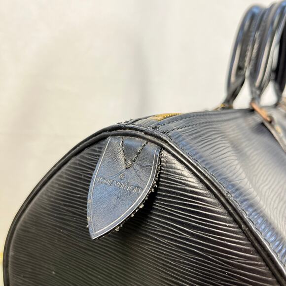 LOUIS VUITTON Vintage Speedy 45 Epi Leather Black - Picture 3 of 14